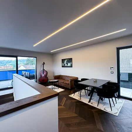 Apartment Luxus-penthouse Mit Weitblick Ueber Graz