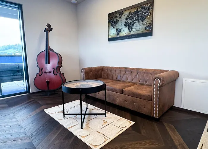 Luxus-penthouse Mit Weitblick Ueber Апартаменты